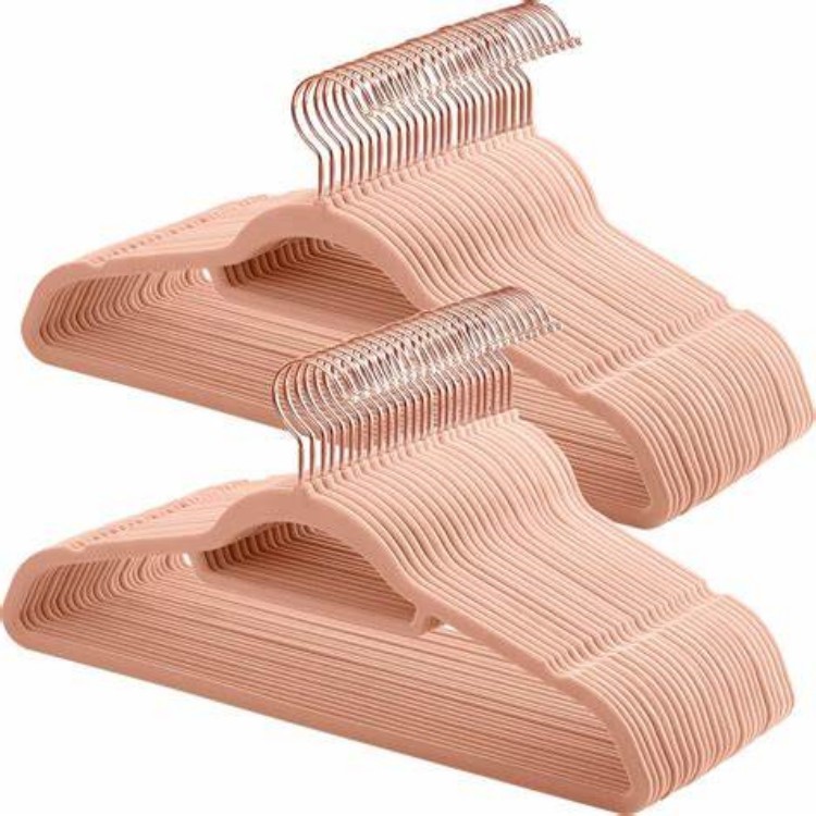 Blush Pink Velvet Hangers